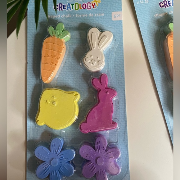 πFun Chalk Shapes Bundle:24 piece Sidewalk chalk or chalkboard use,Easter Basket - Picture 6 of 8